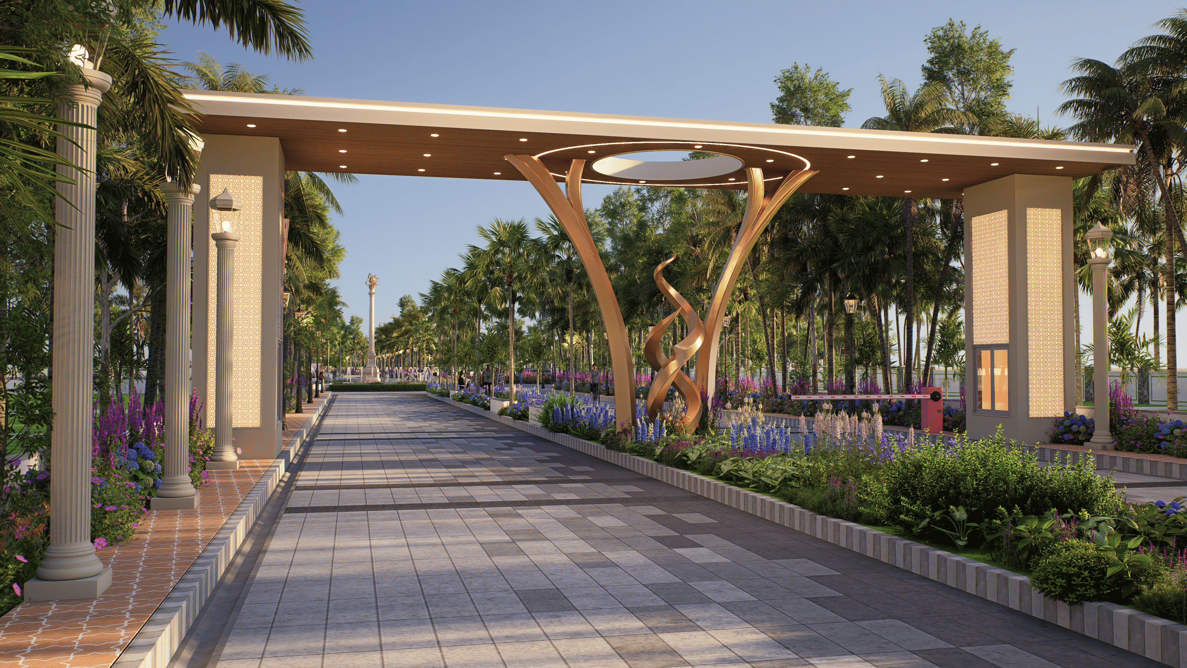 Shyamashish Celestia Grand Landmark Entrance Gate